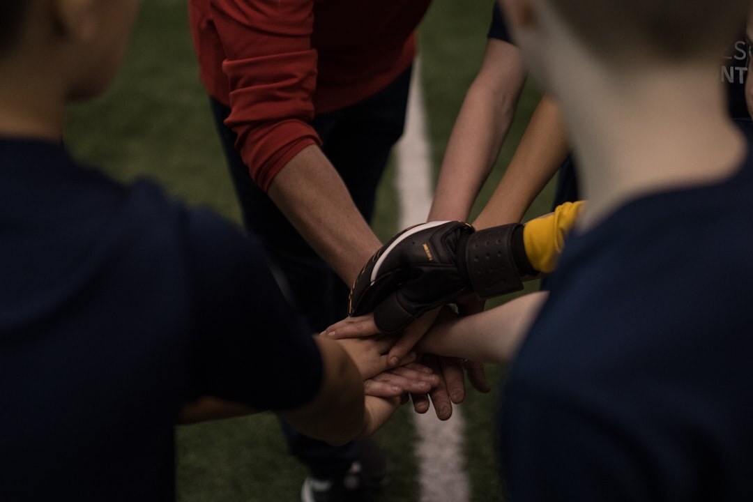 soccer team pressing high