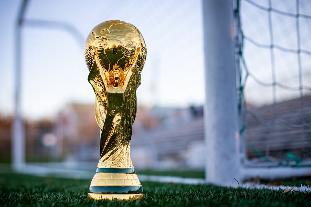 messi with world cup trophy