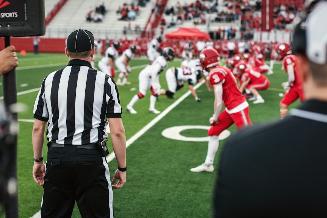 football coach on sideline